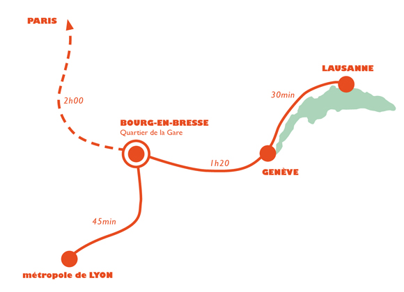 situation géographique de l'agence