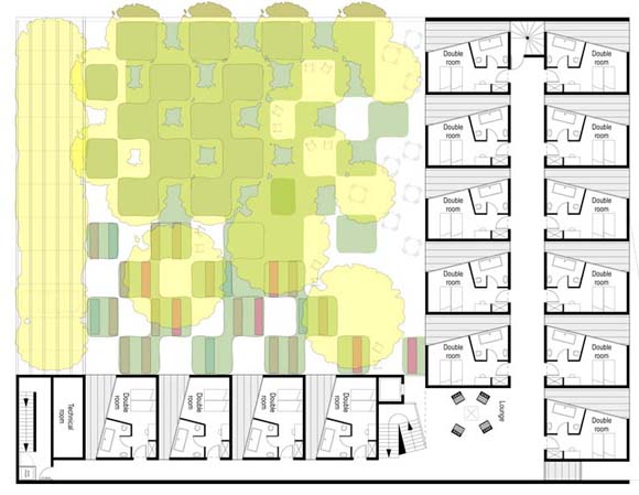 Plan du jardin