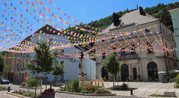 image de la place Monnier